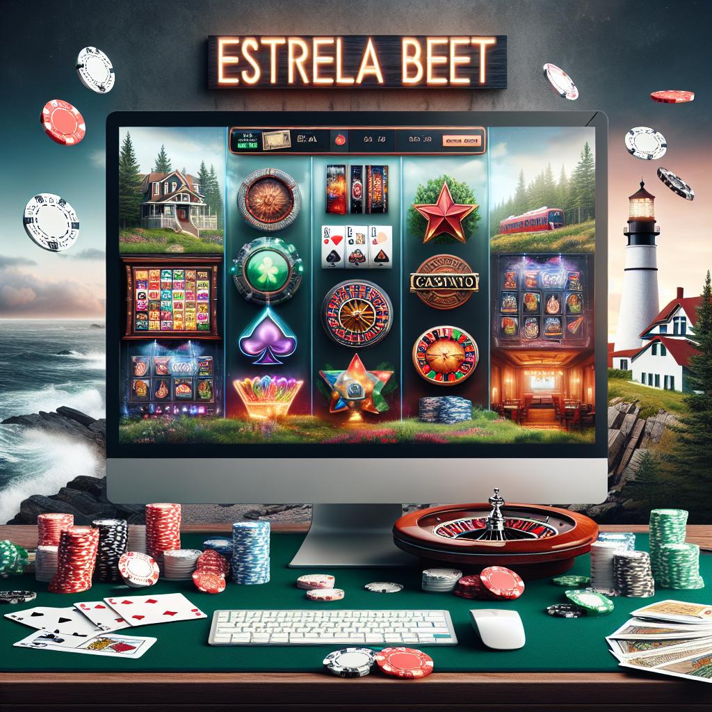 Maine Online Casinos for Real Money at Estrela Bet